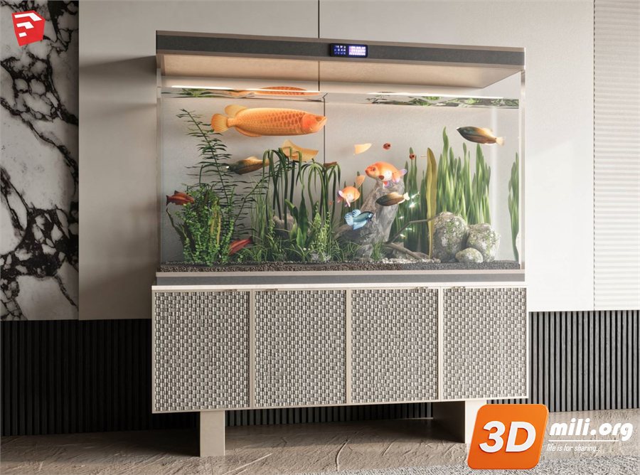 Aquarium Skp Files 